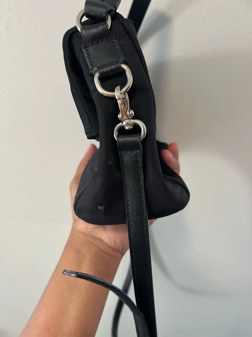 Kate Spade Black Nylon Shoulder Bag Crossbody Miri